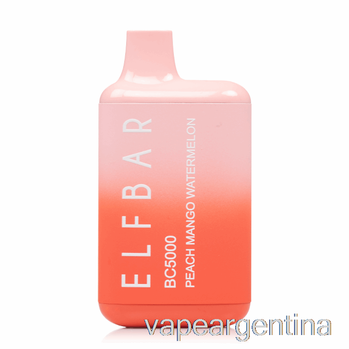 Bc5000 0% Cero Nicotina Desechable Melocotón Mango Sandía Vape Argentina